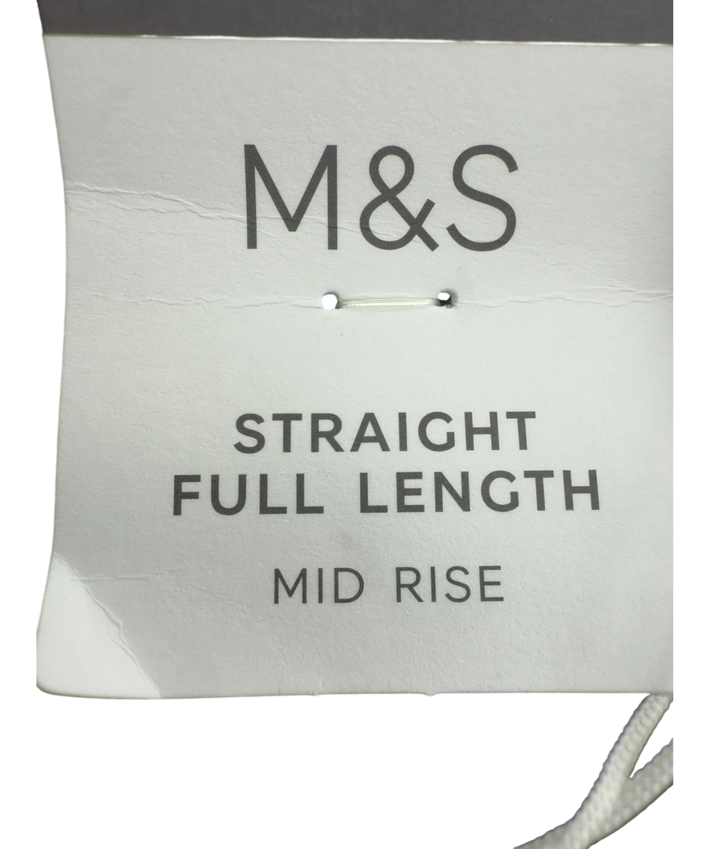 M&S Black Colour, size UK 8 — fabric detail