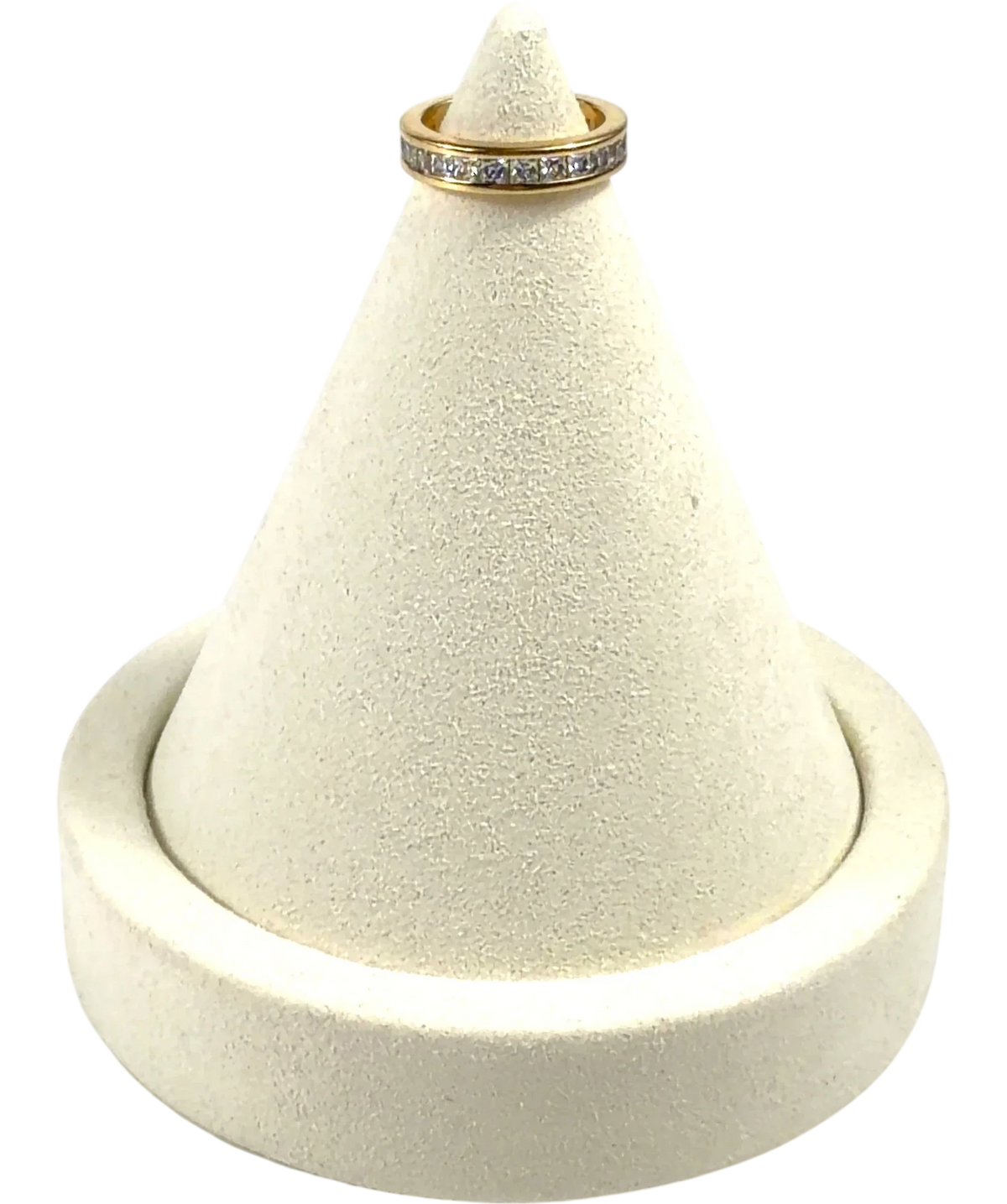 Pandora gold Eternity Channel Ring — front