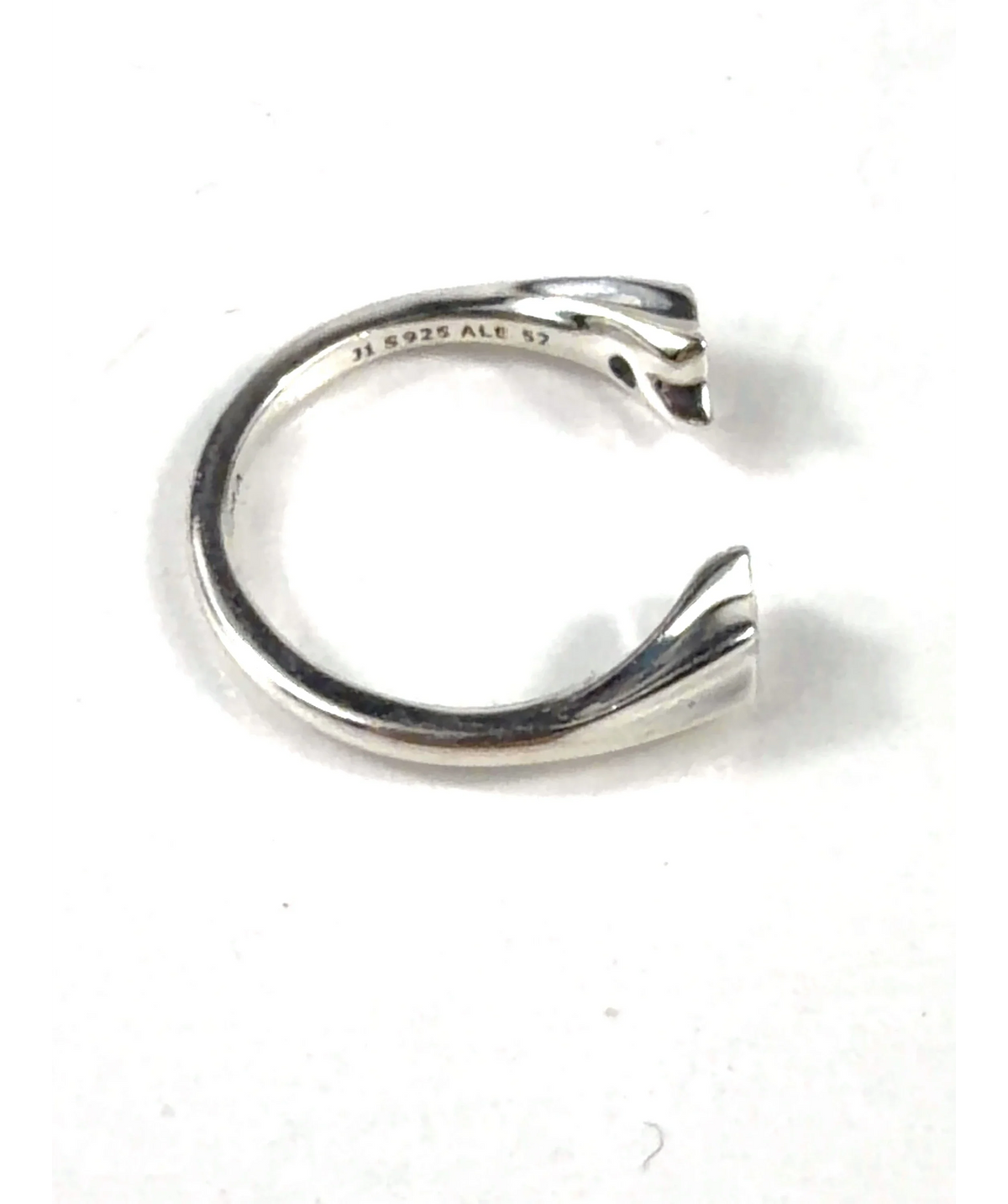 Pandora silver Shooting Stars Open Ring — label
