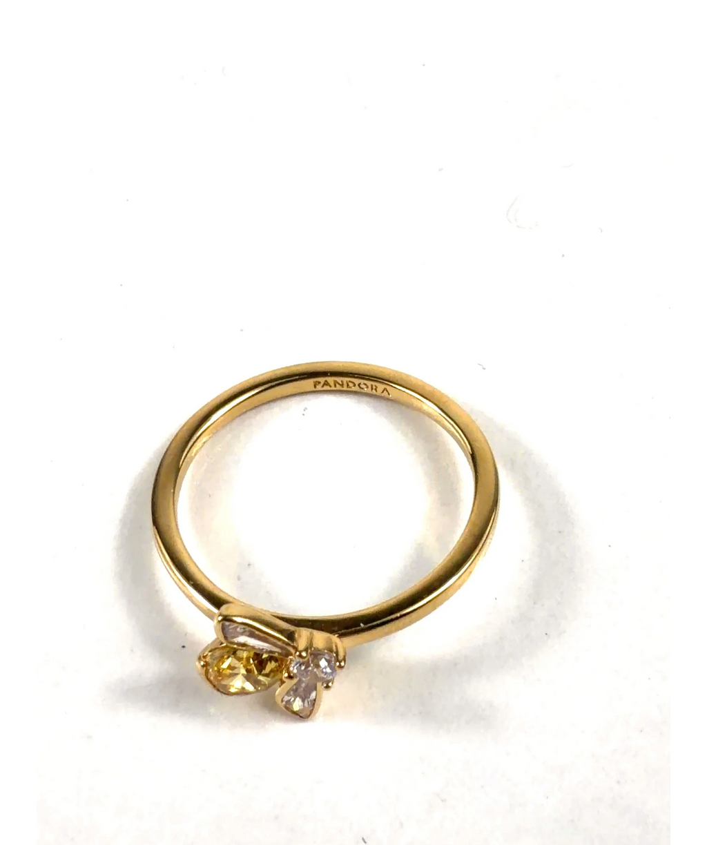 Pandora gold Honey Bee Ring — detail