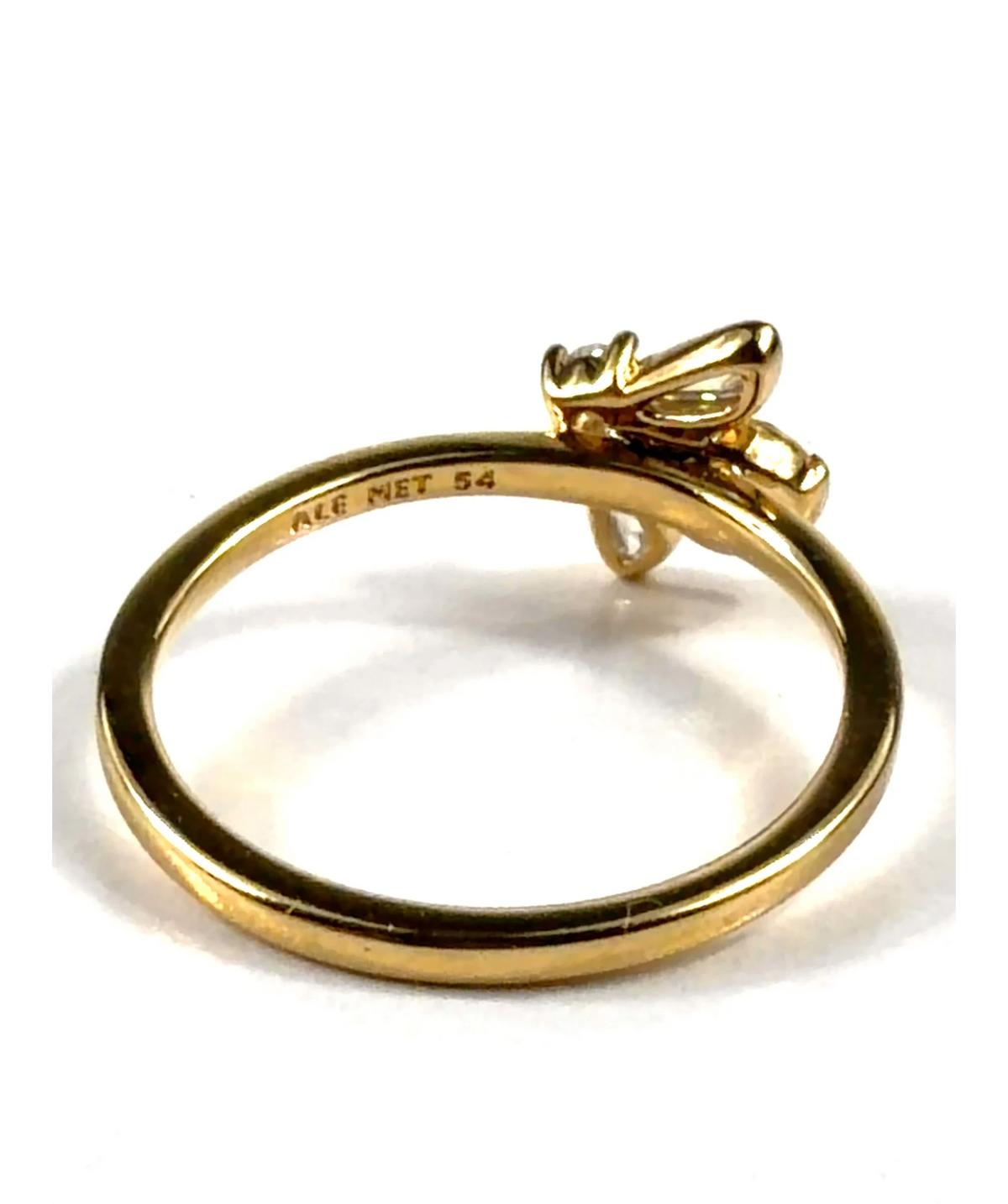 Pandora gold Honey Bee Ring — label