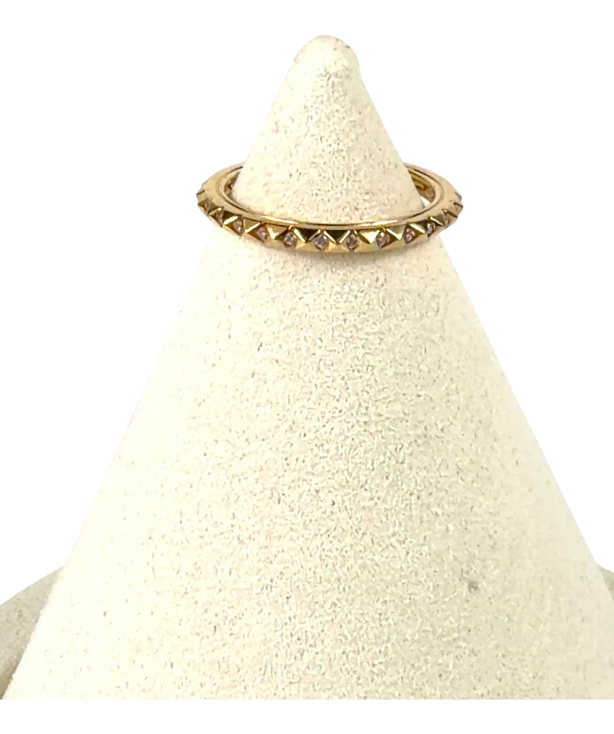 Pandora gold ME Pyramids Ring — front