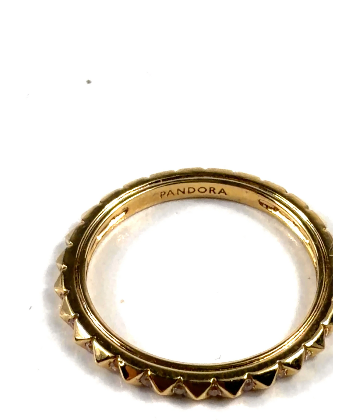 Pandora gold ME Pyramids Ring — detail