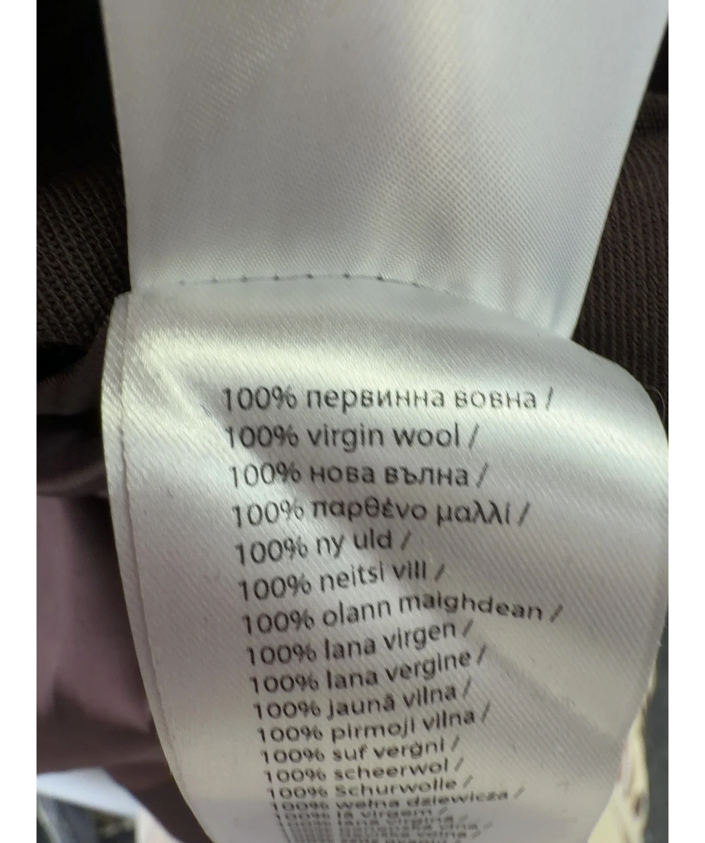 BAZHANE Brown Colour, size UK S — label
