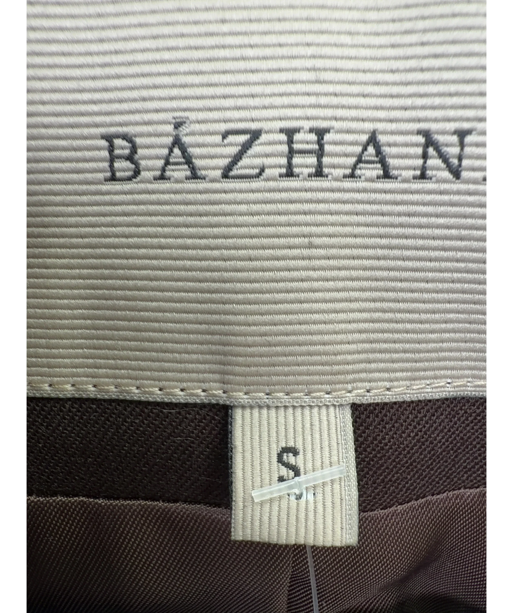 BAZHANE Brown Colour, size UK S — care label
