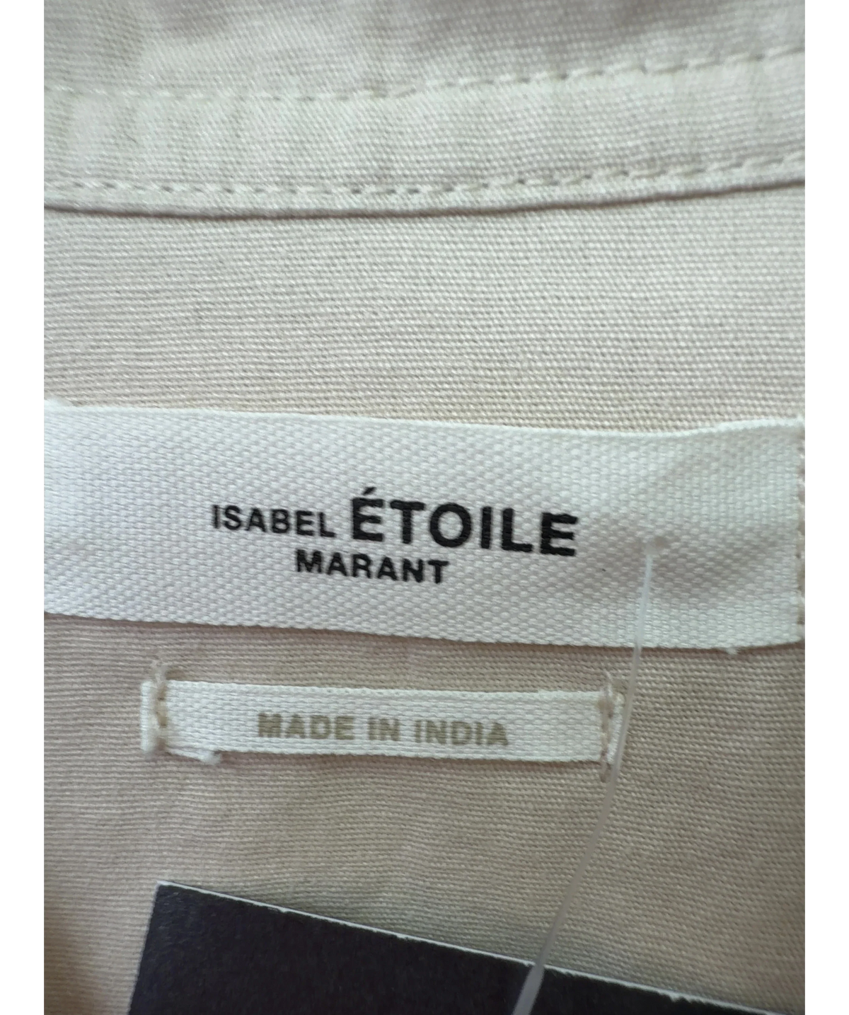 Isabel Marant Beige KENDRA JUMPSUIT, size UK 8 — detail
