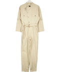 Isabel Marant Beige KENDRA JUMPSUIT, size UK 8 — front