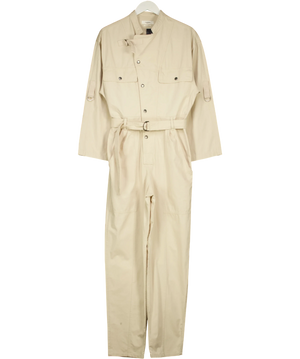 Isabel Marant Kendra Jumpsuit Beige UK 8
