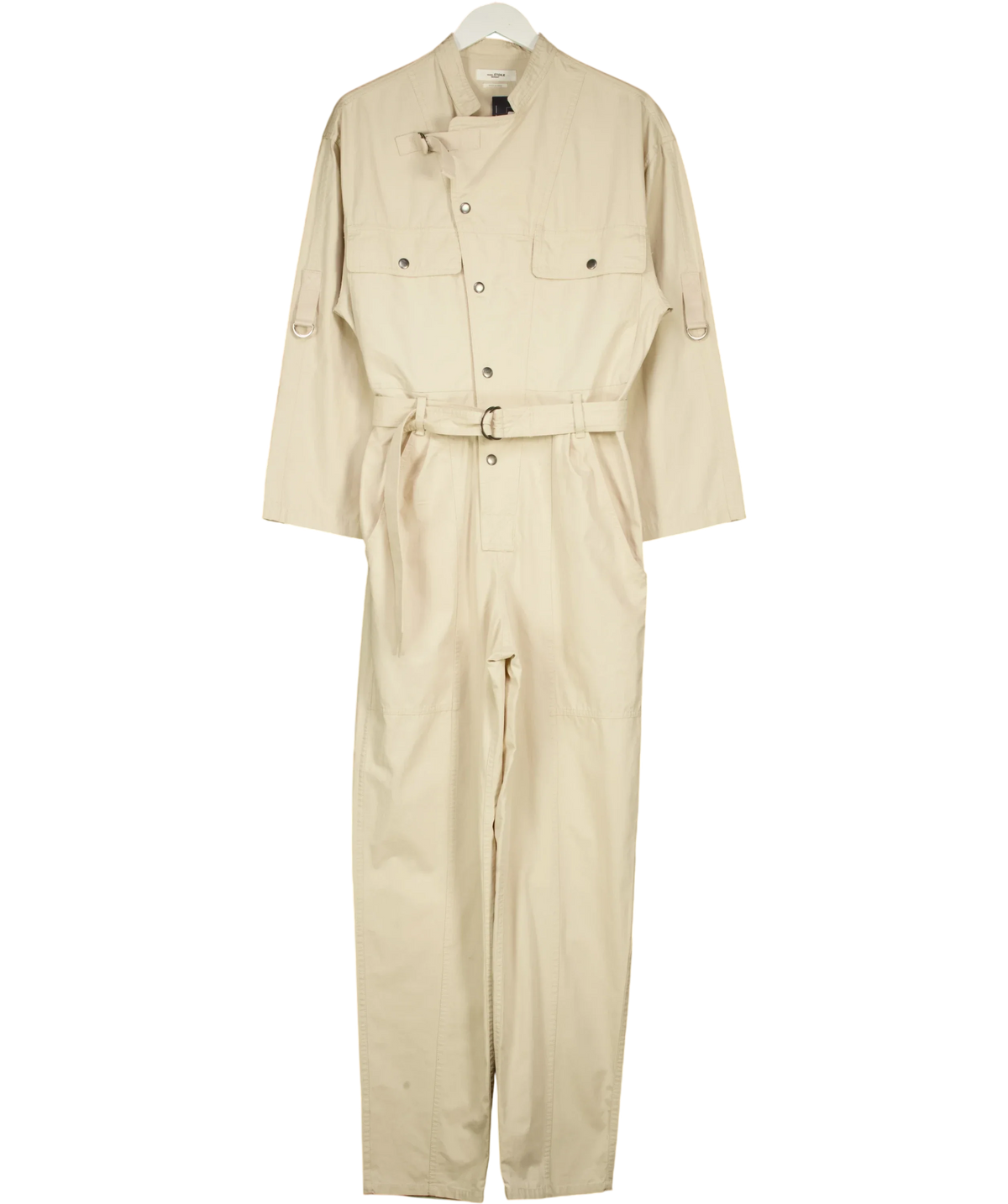 Isabel Marant Beige KENDRA JUMPSUIT, size UK 8 — front