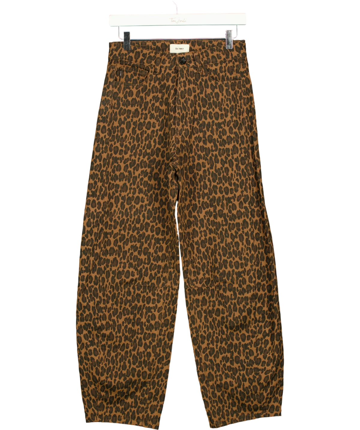 DL1961 Brown Miro Barrel 28" Jeans, size W24 — front