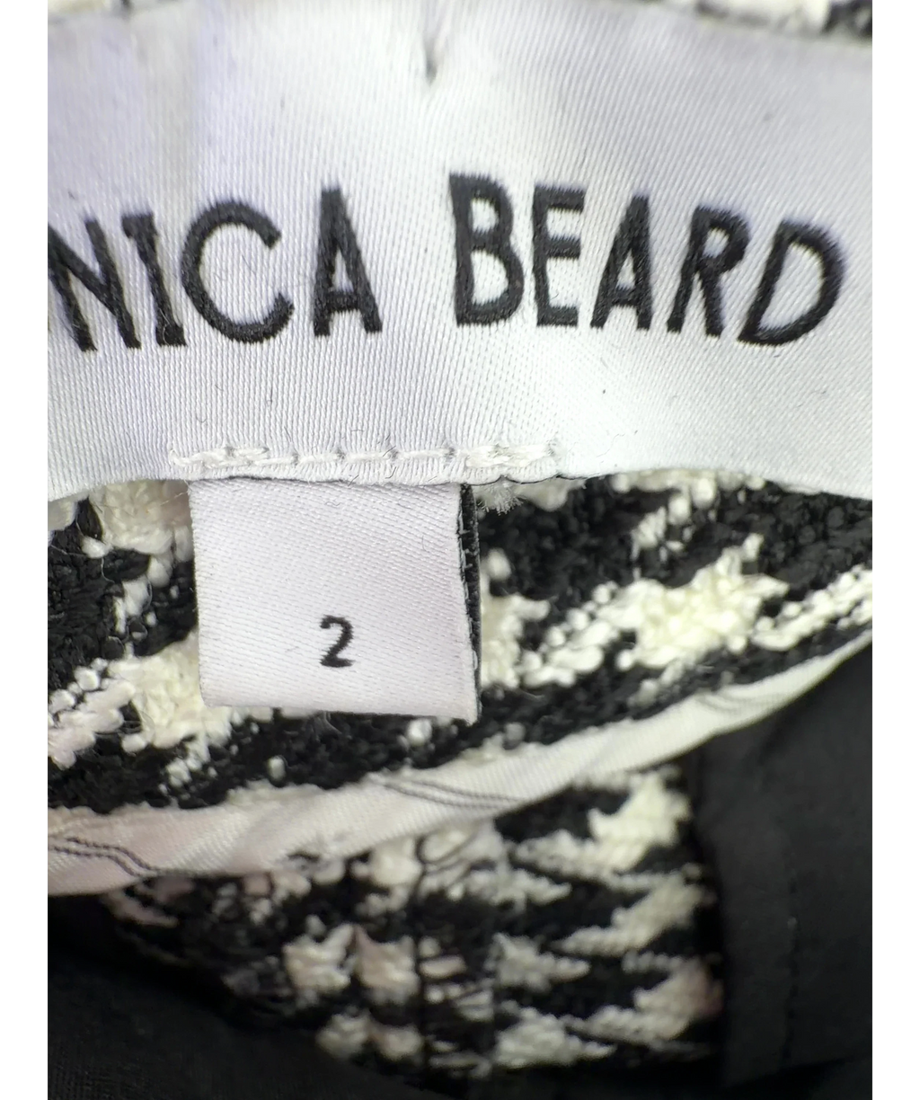Veronica Beard Black Arte Pant, size UK 6 — care label
