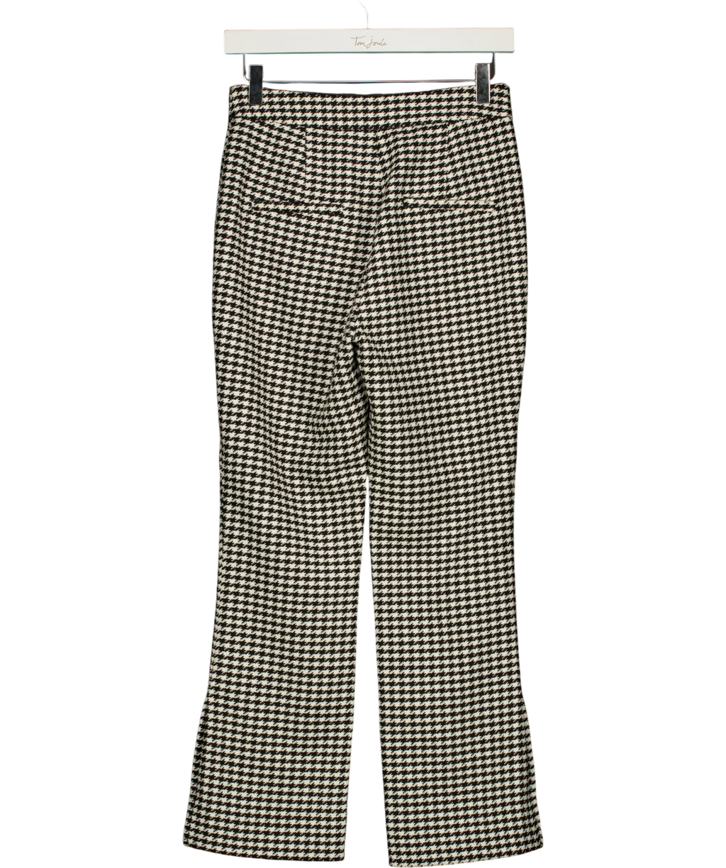 Veronica Beard Black Arte Pant, size UK 6 — back
