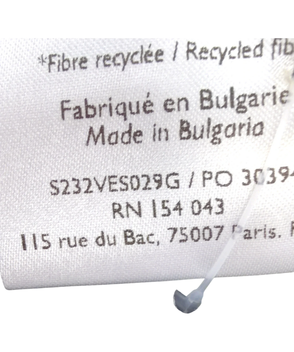 SÉZANE Grey Colour, size UK 8 — fabric detail