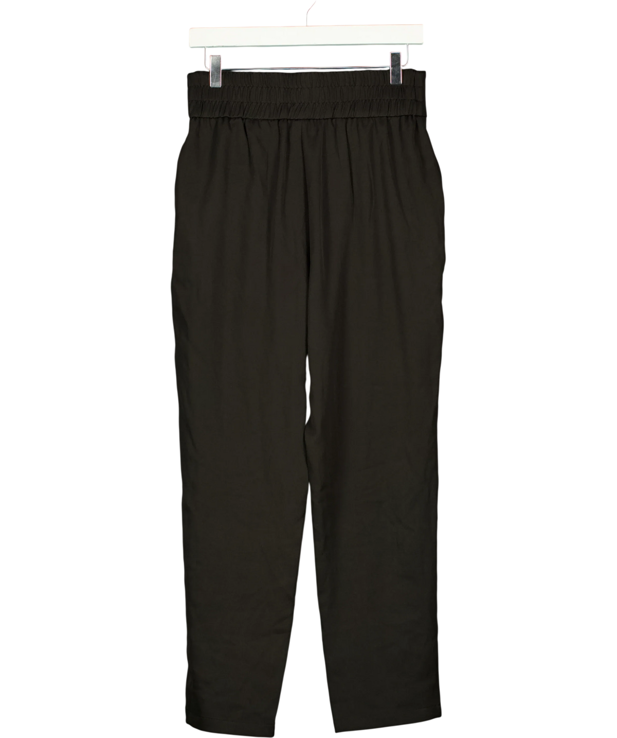 Cider Black pleated front trousers, size UK M — back
