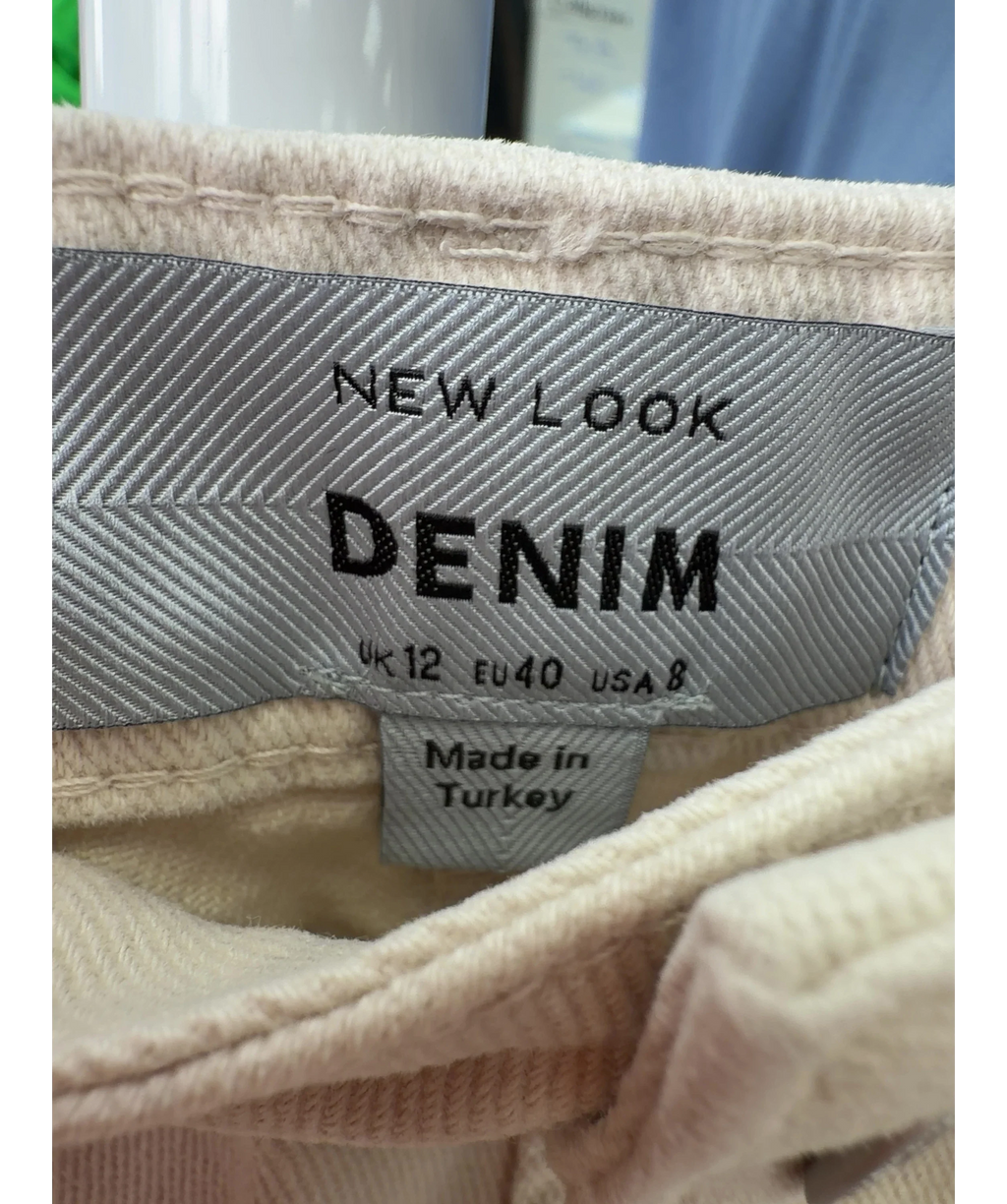 New Look Cream Adalae, size UK 12 — care label