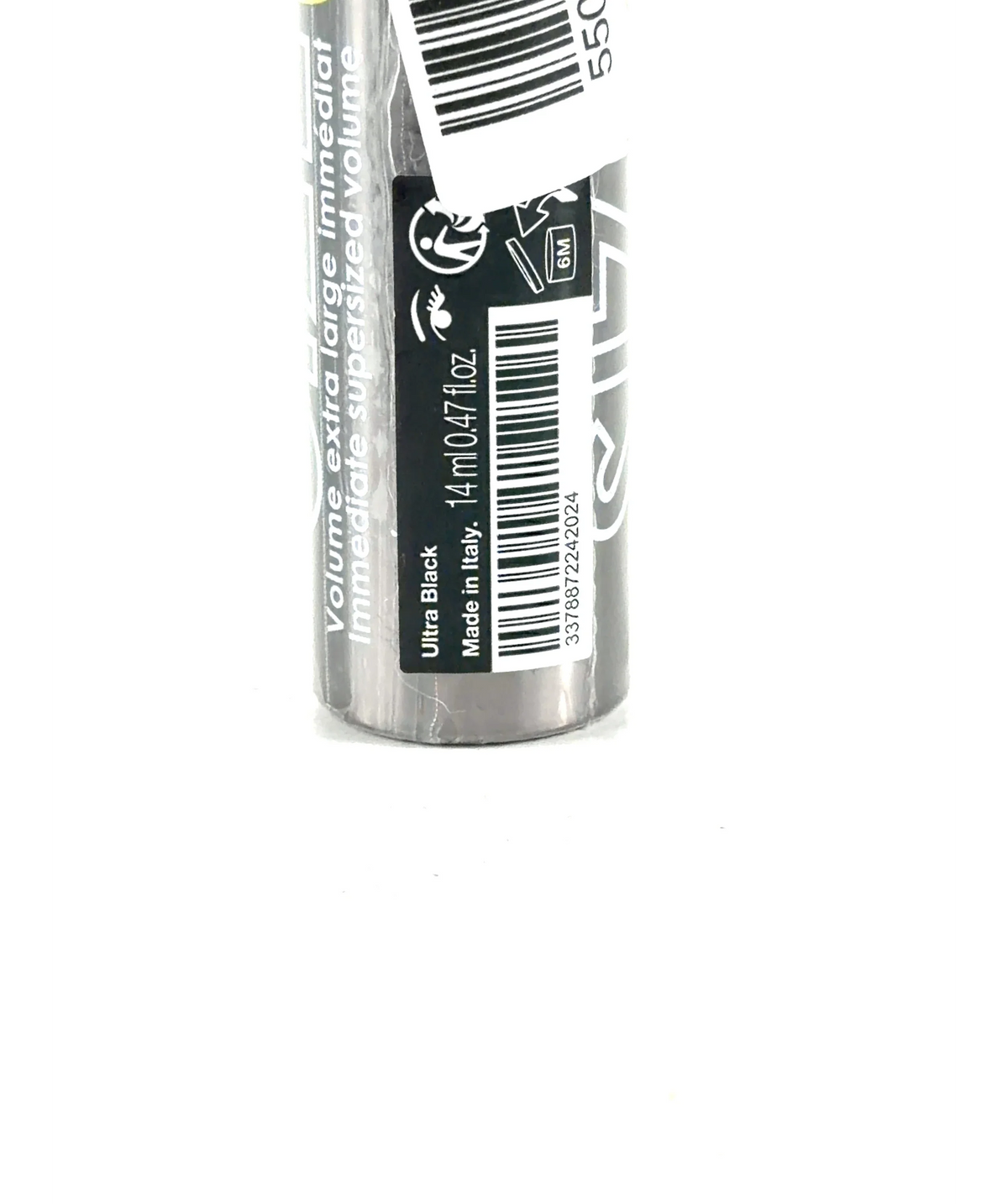 sephora Ultra Black Size Up - Supersized Volume Mascara, size 14ml — care label