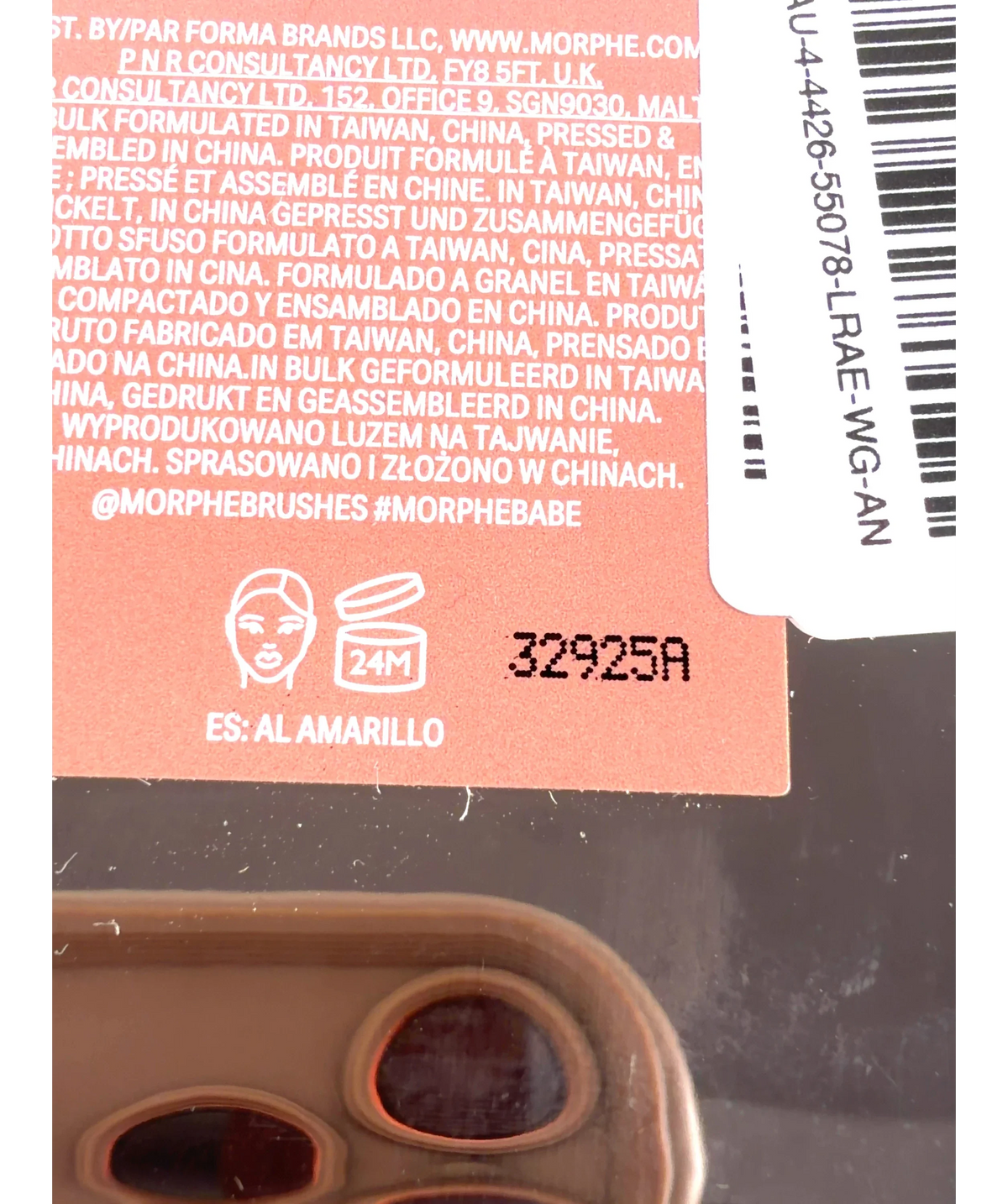 Morphe Capri Cabana CHEEK THRILLS, size 10g — detail