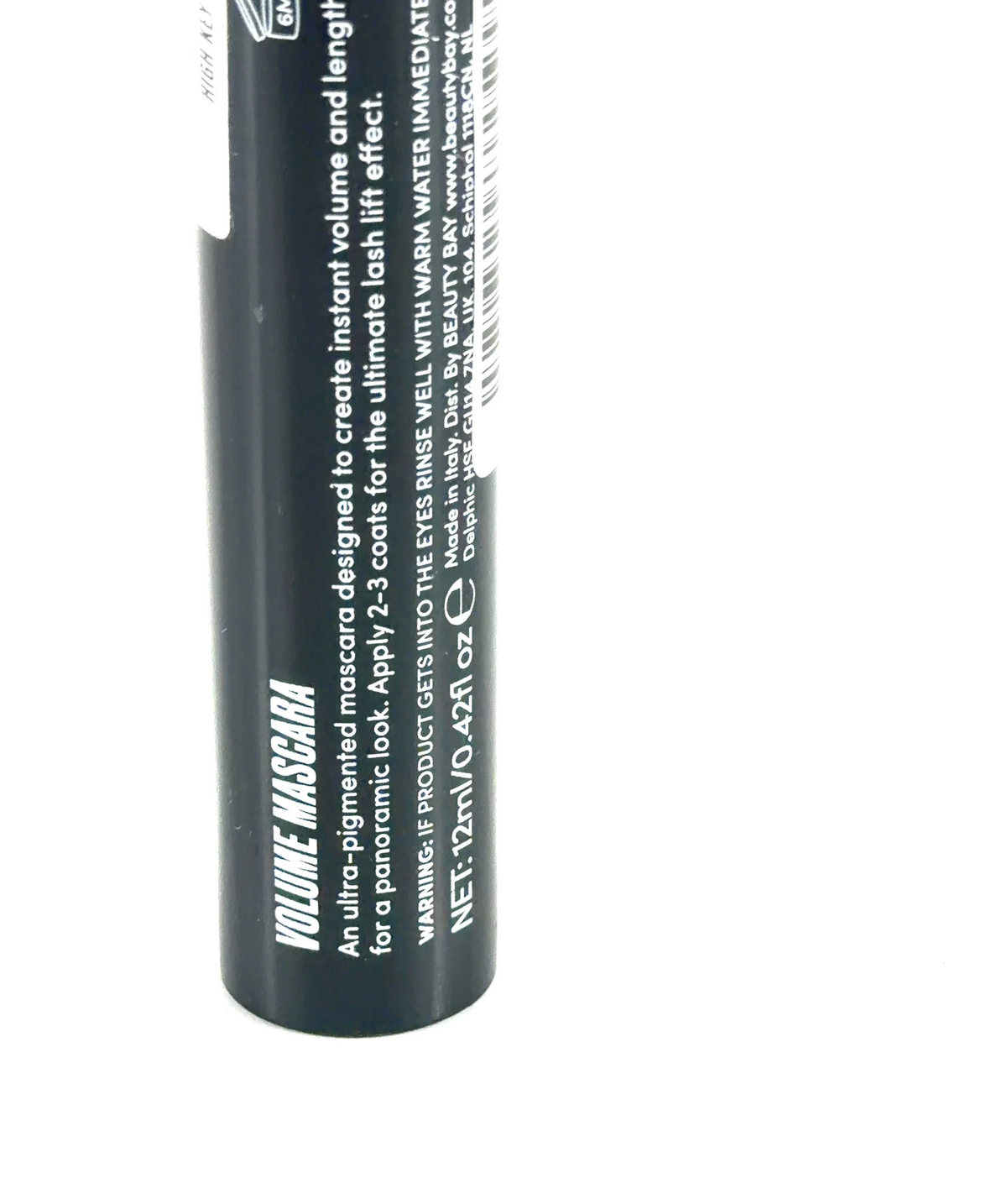 Beauty Bay MIDNIGHT HIGH-KEY VOLUME MASCARA - MIDNIGHT, size 12ml — detail