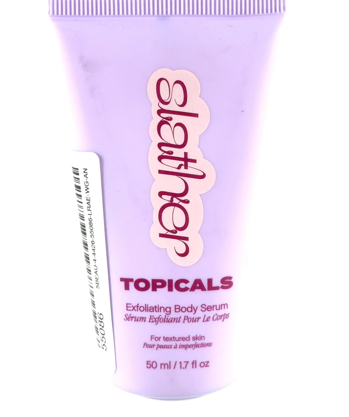 Topicals Slather, size 50ml — label