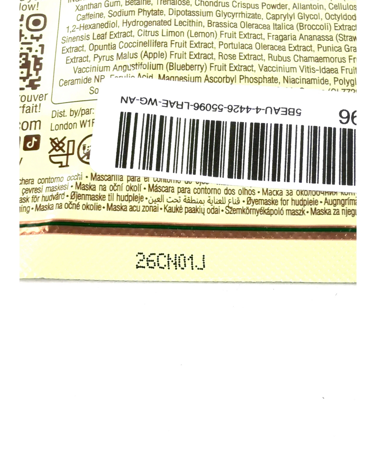 PIXI AntioxifEYE Eye Mask Goggles, size X1 — detail