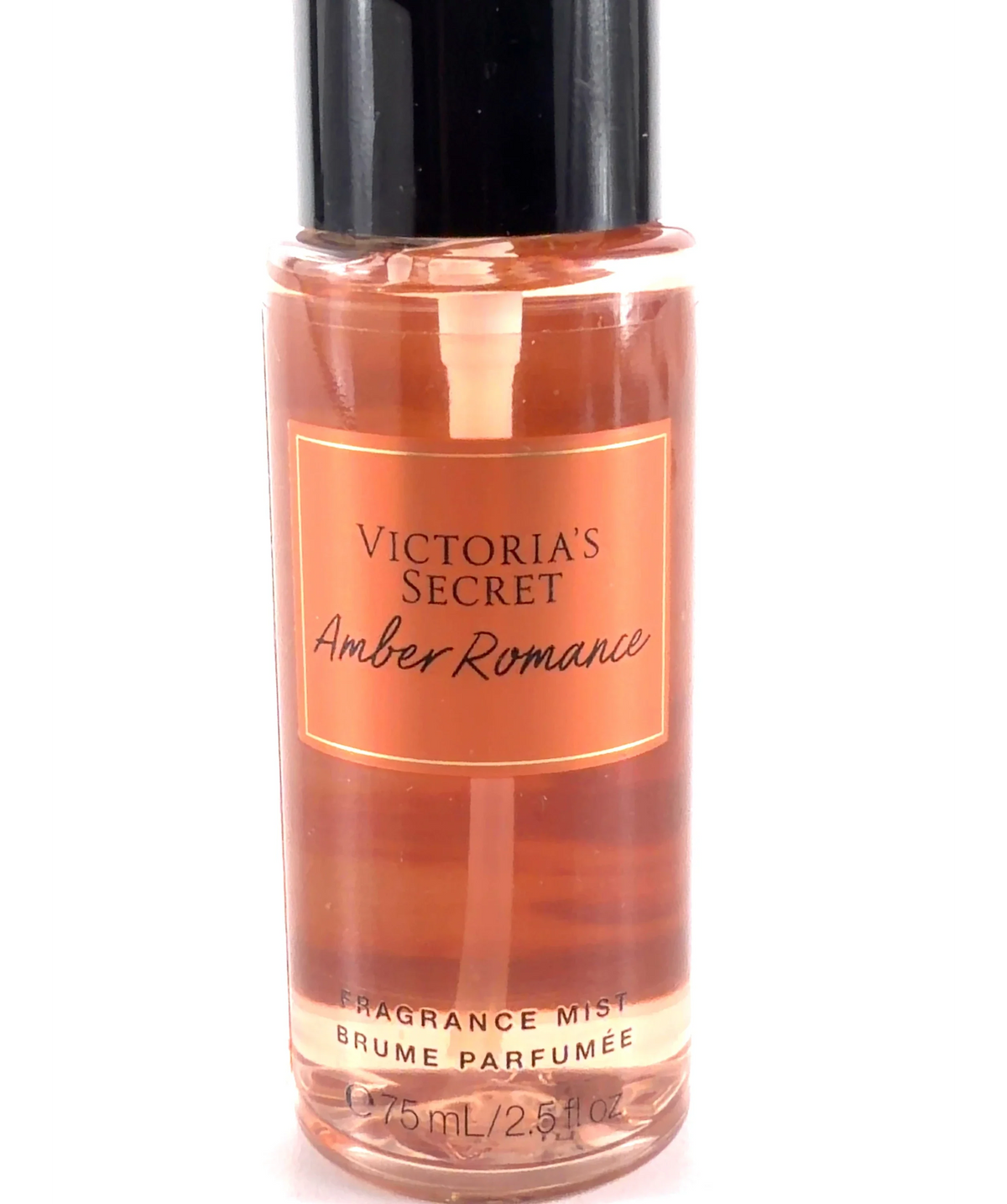 VICTORIA'S SECRET Amber Romance, size 75ml — label