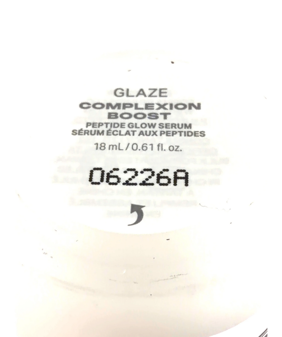 Morphe GLAZE COMPLEXION BOOST PEPTIDE GLOW SERUM SÉRUM ÉCLAT AUX PEPTIDES, size 18ml — detail