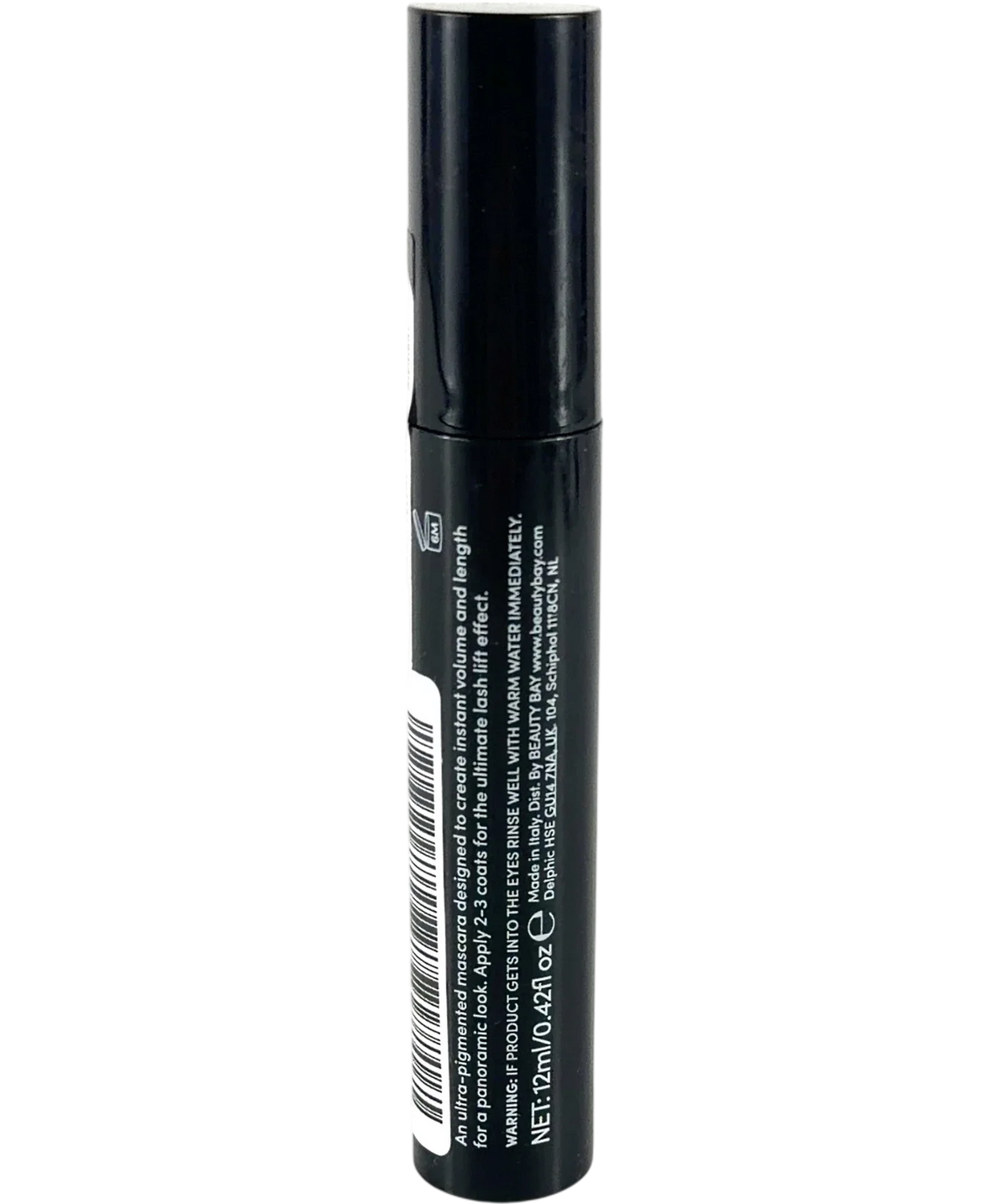 BY BEAUTY BAY MIDNIGHT HIGH-KEY VOLUME MASCARA - MIDNIGHT, size 12ml — back