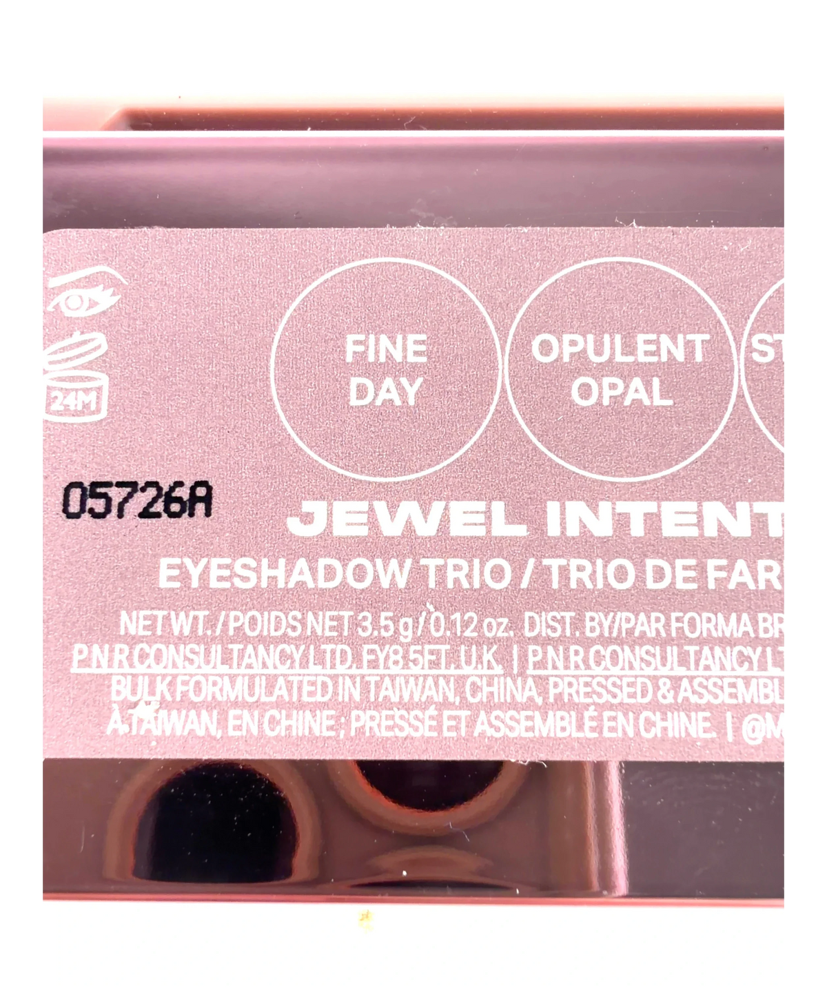 Morphe Jewel Intention Jewel Intention Eye Shadow Palette, size 3.5g — care label