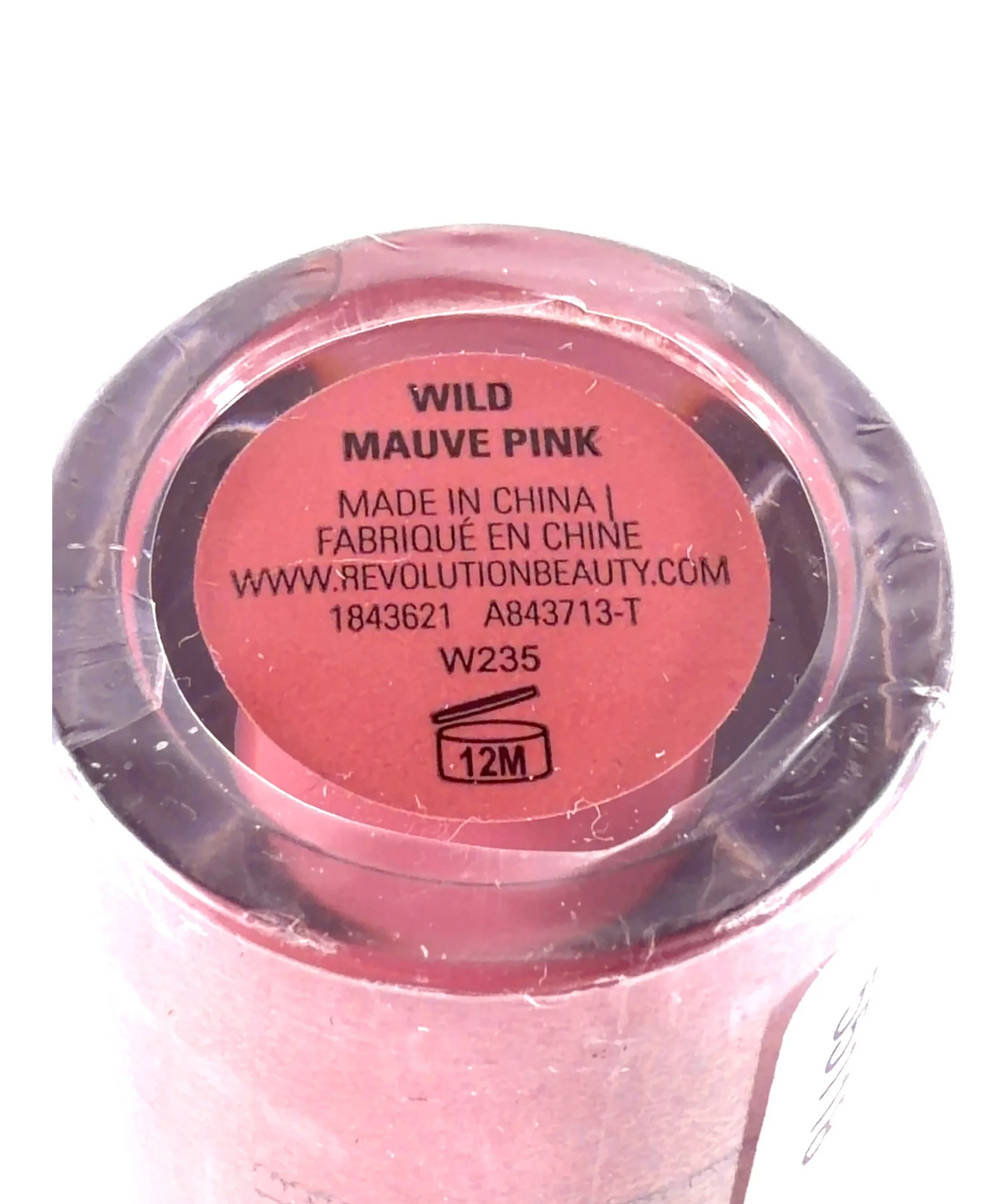 Revolution Wild Mauve Pink Pout Bomb Plumping Lip Gloss, size 4.6ml — detail