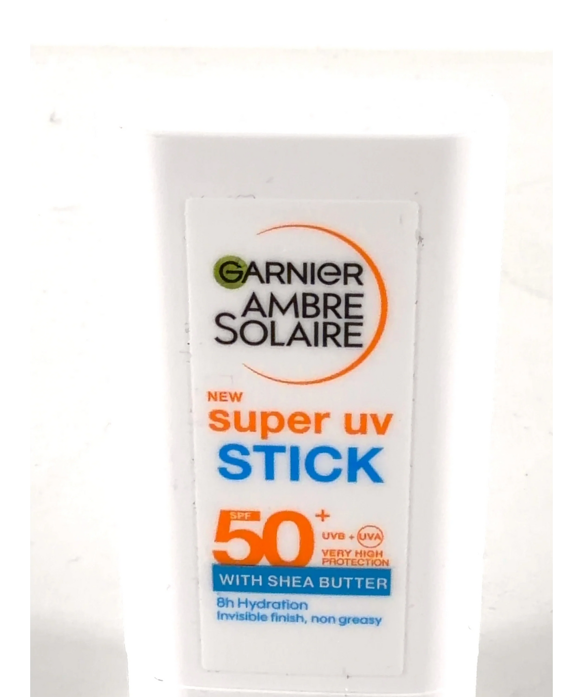 Garnier Garnier Super UV Stick Sunscreen, size 18g — label