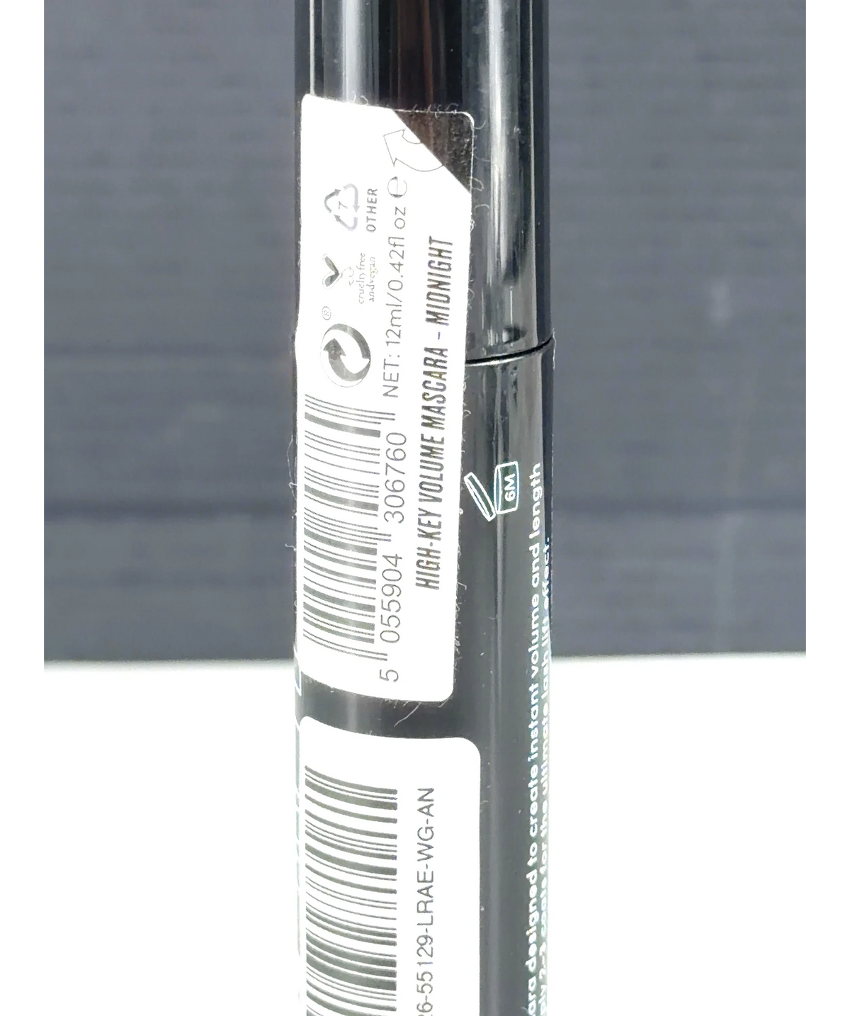 BY BEAUTY BAY MIDNIGHT High-Key Volume Mascara, size 12ml — care label