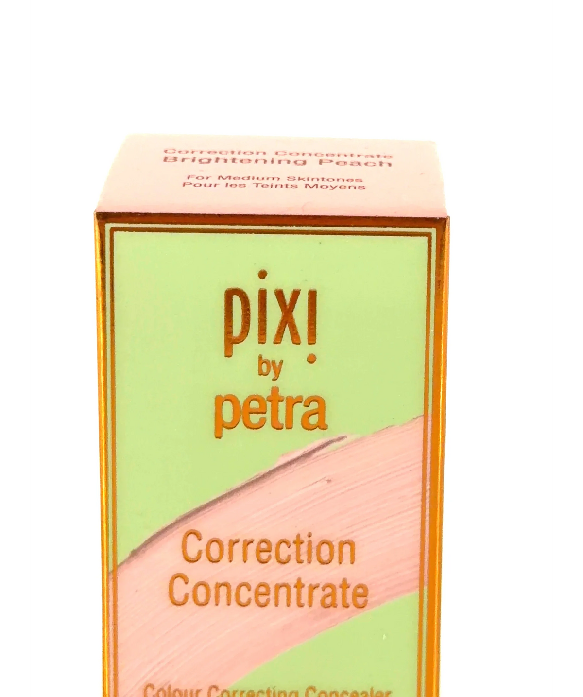 PIXI Brightening Peach Correction Concentrate, size 3g — label