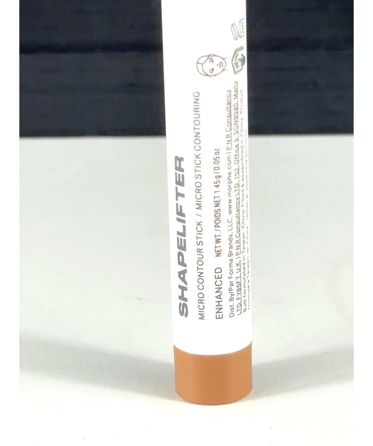 Morphe ENCHANCED SHAPELIFTER, size 1.45g — care label