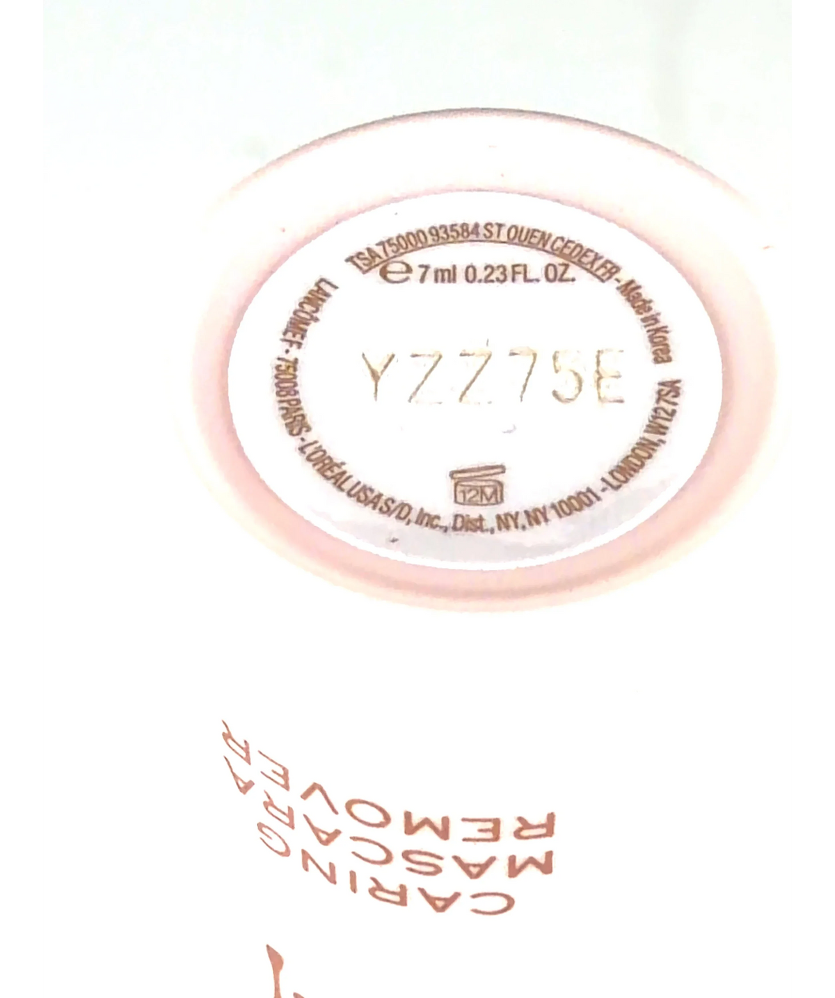 Lancôme Mascara Melter Caring Mascara Remover, size 7ml — care label