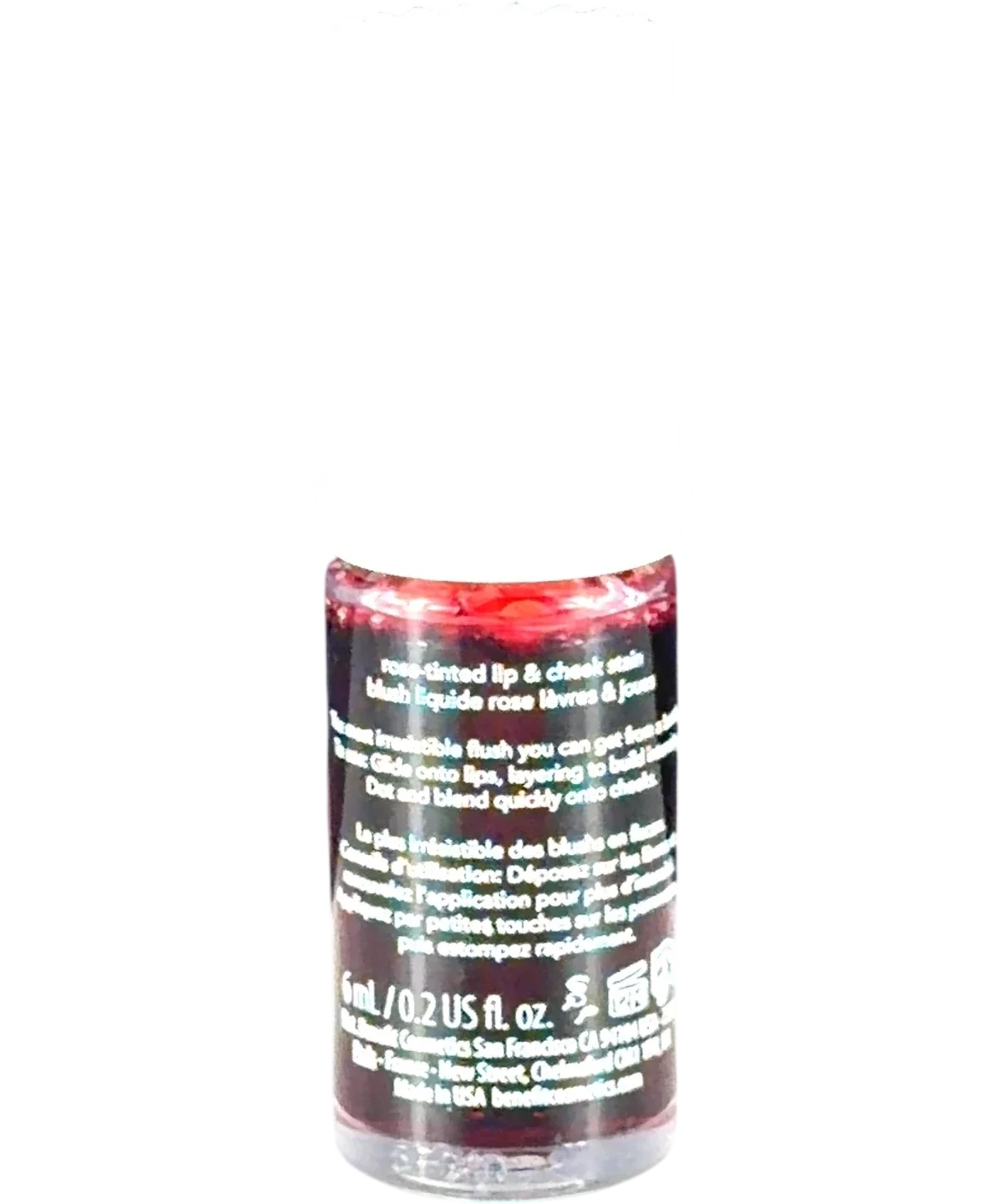 Benefit Universal benetint, size 6ml — back
