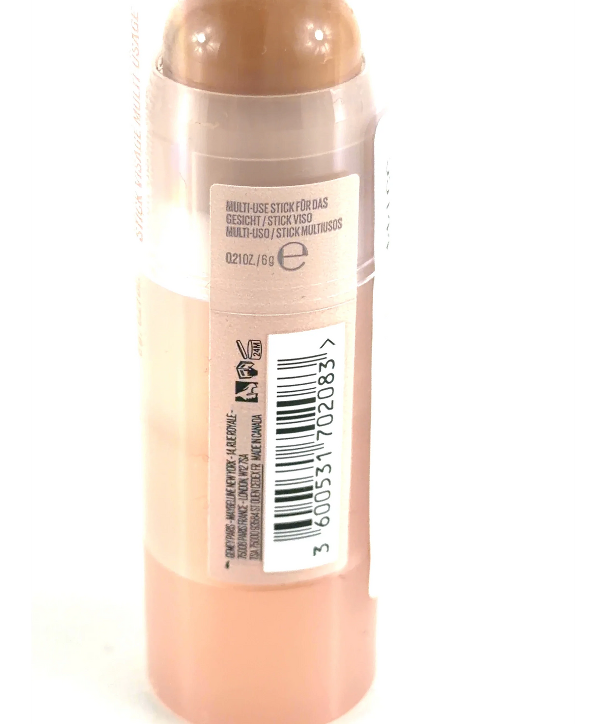 Maybelline 45 LIFTER STIX, size 6g — care label