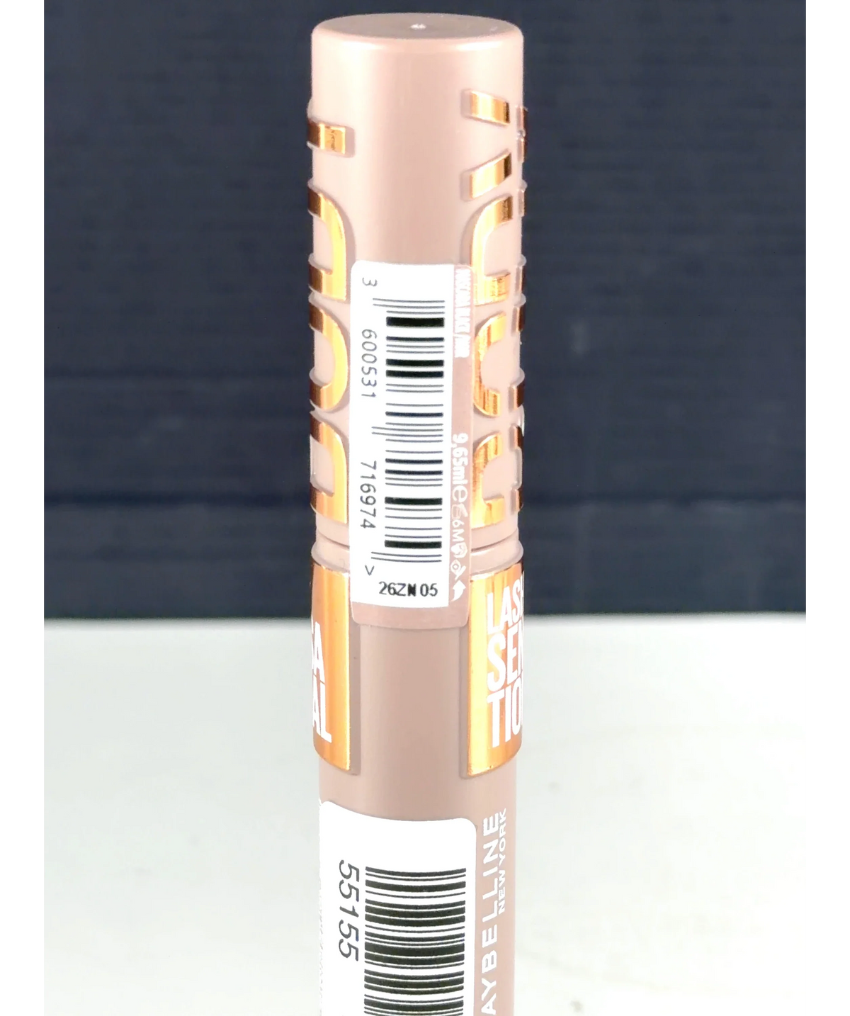 Maybelline Black LASH SENSATIONAL, size 9.65ml — care label