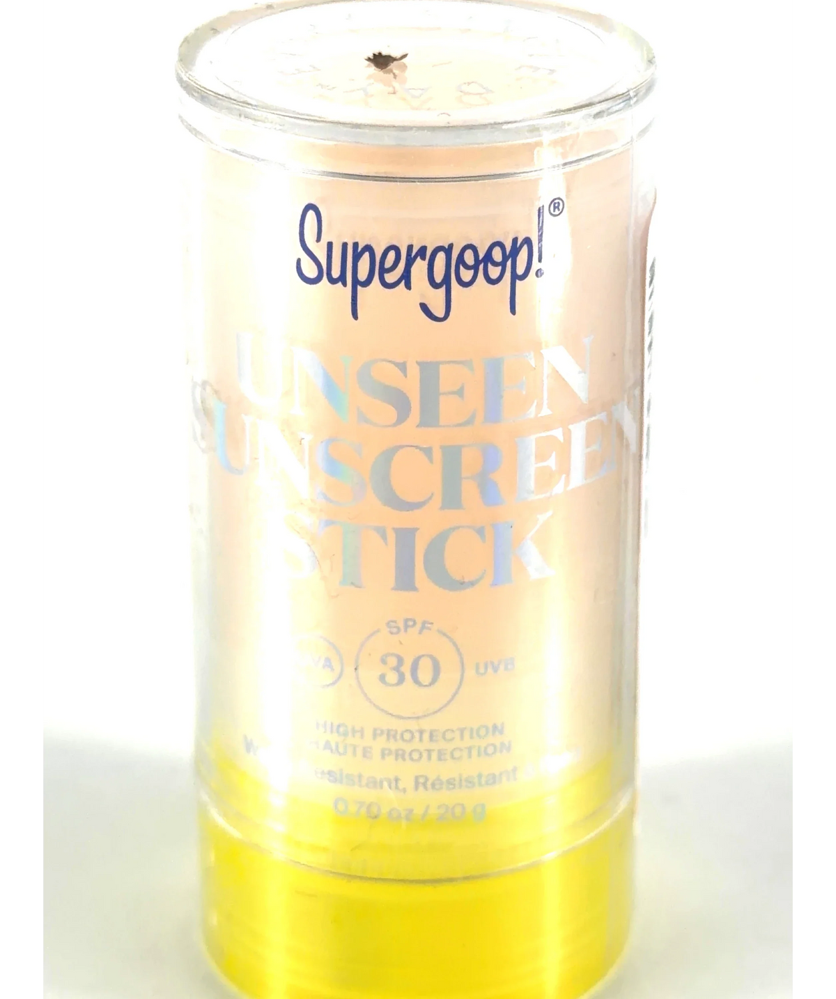 Supergoop Supergoop Unseen Sunscreen Stick, size 20g — label