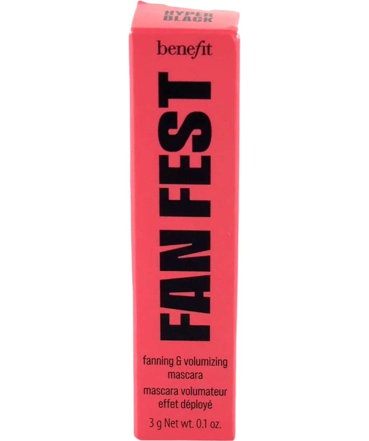 Benefit HYPER BLACK Fan Fest Fanning & Volumizing Mascara, size 3g — front