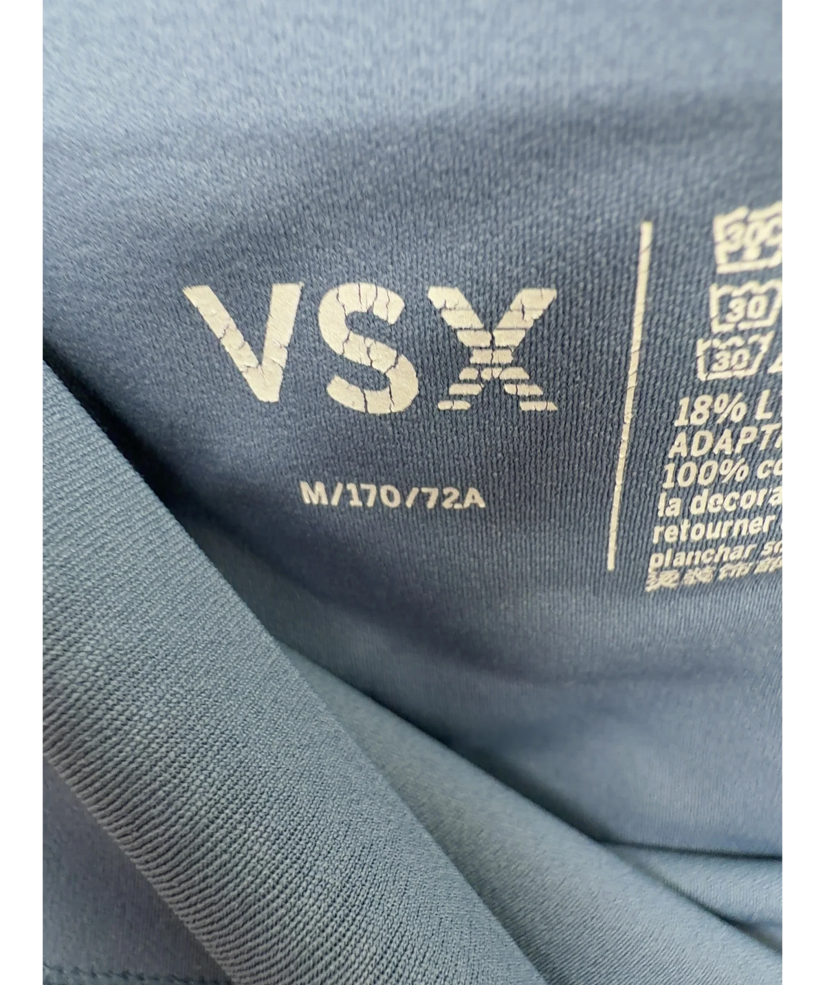 VICTORIA'S SECRET Blue Colour, size UK 34D — fabric detail
