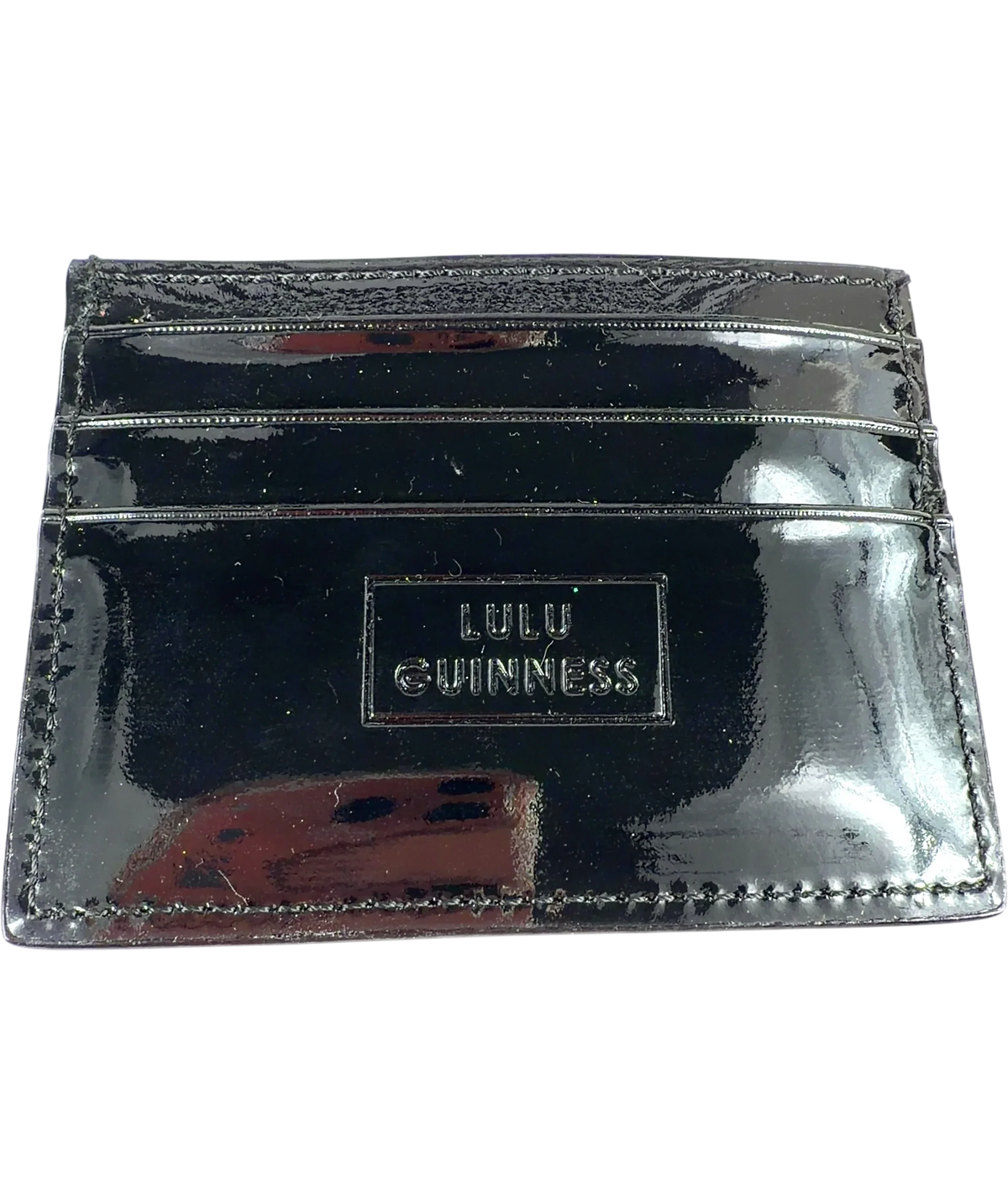 lulu guinness Black ENVELOPE CARDHOLDER — back
