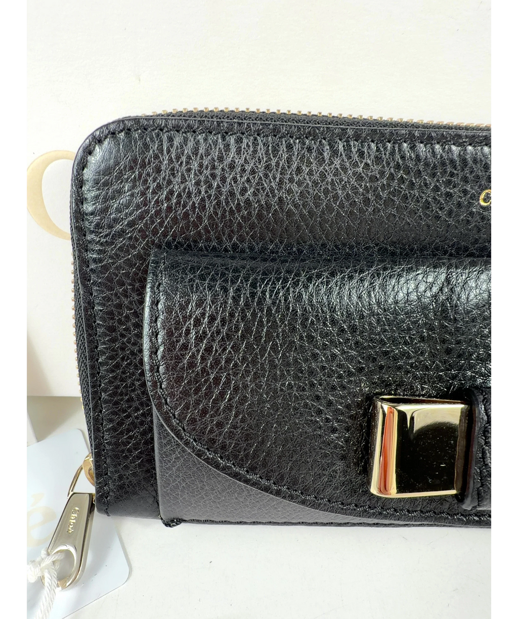 Chloé Black PORTEFEUILLE — care label