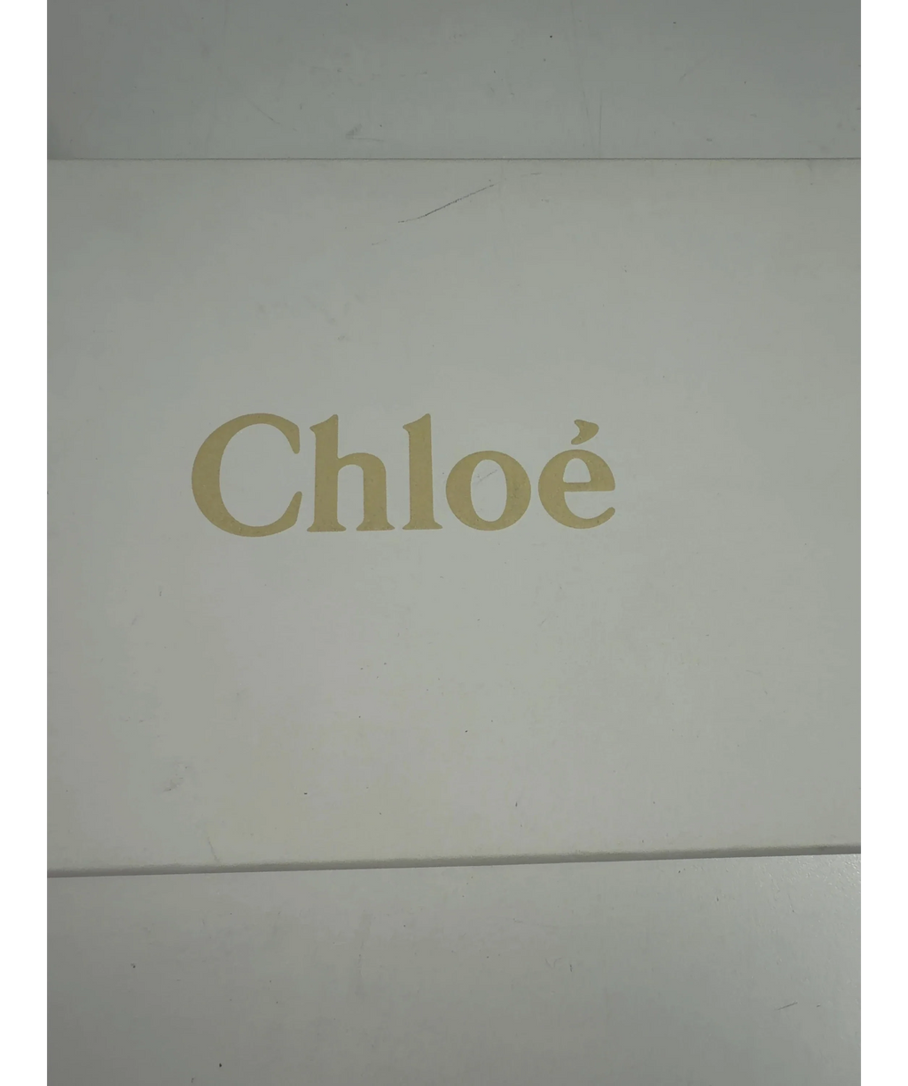 Chloé taupe Paraty Long Wallet — detail