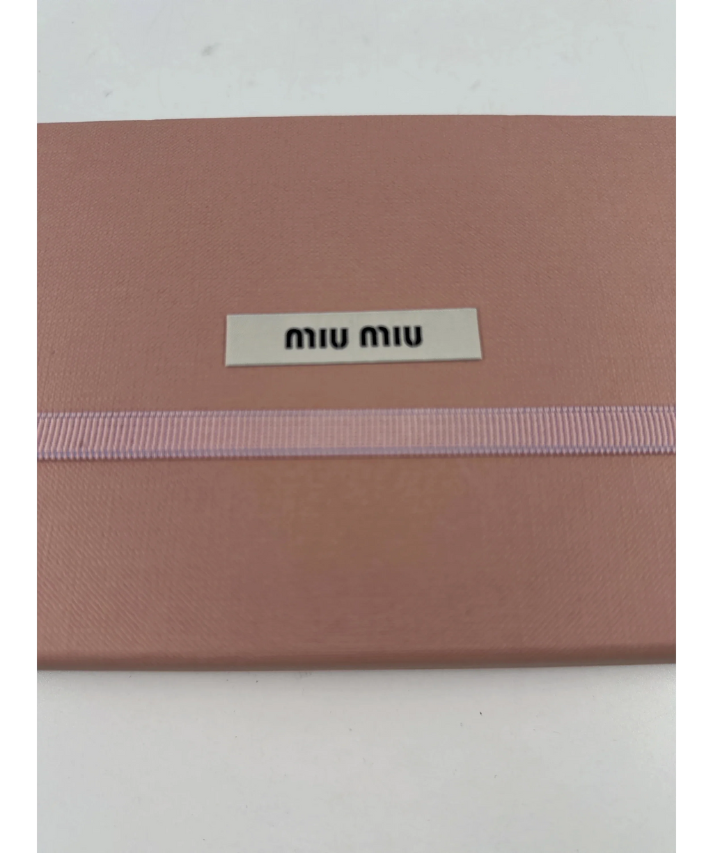 Miu Miu Grey Mohair/Wool Fingerless Gloves, size UK M — detail