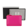 Anya Hindmarch Bespoke Small Pouch / Clutch Bag in Circus Pink leather