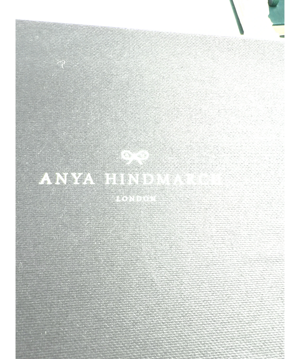 Anya Hindmarch silver Colour — label