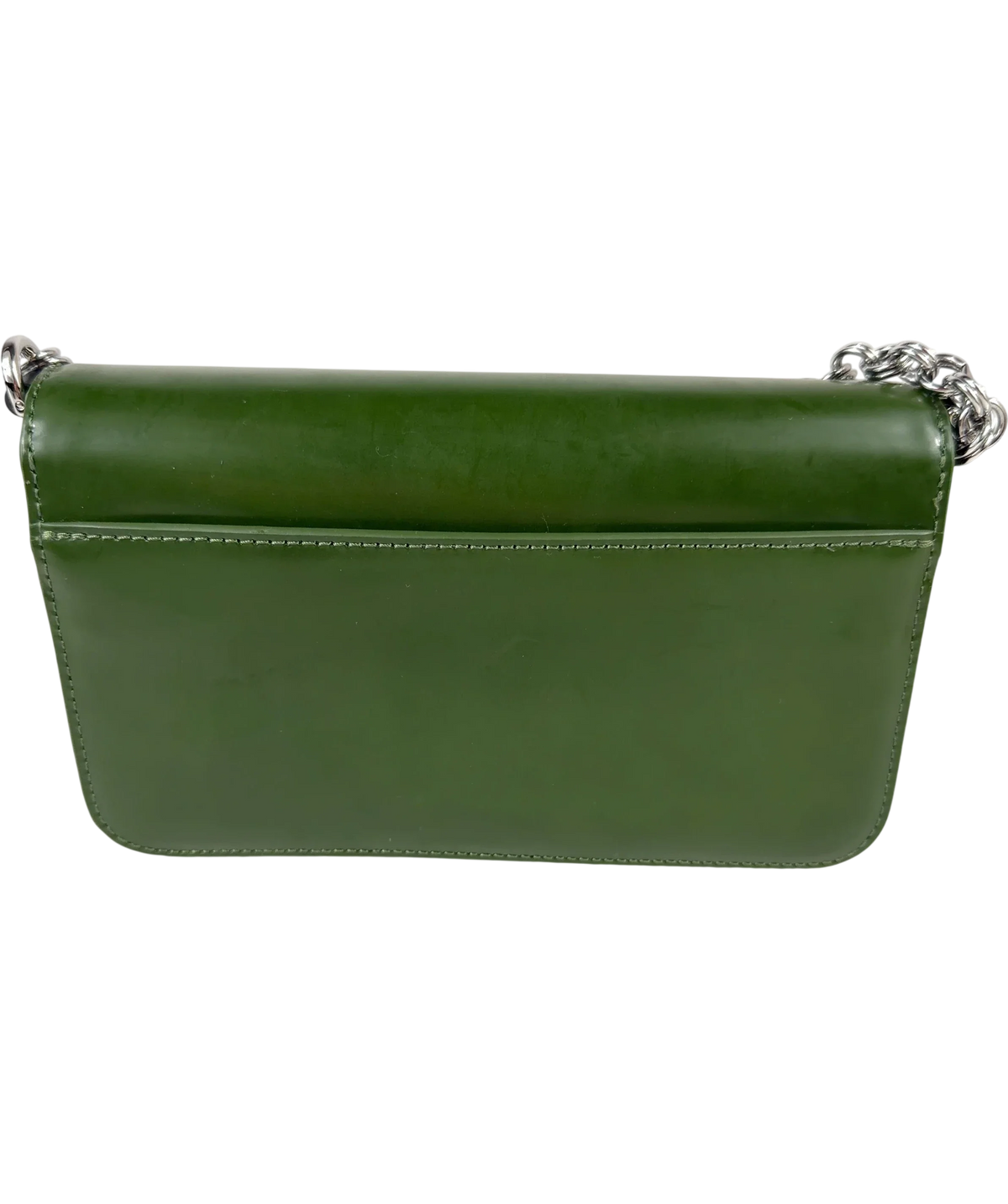 furla Green Splendida Mini Shoulder Bag — back