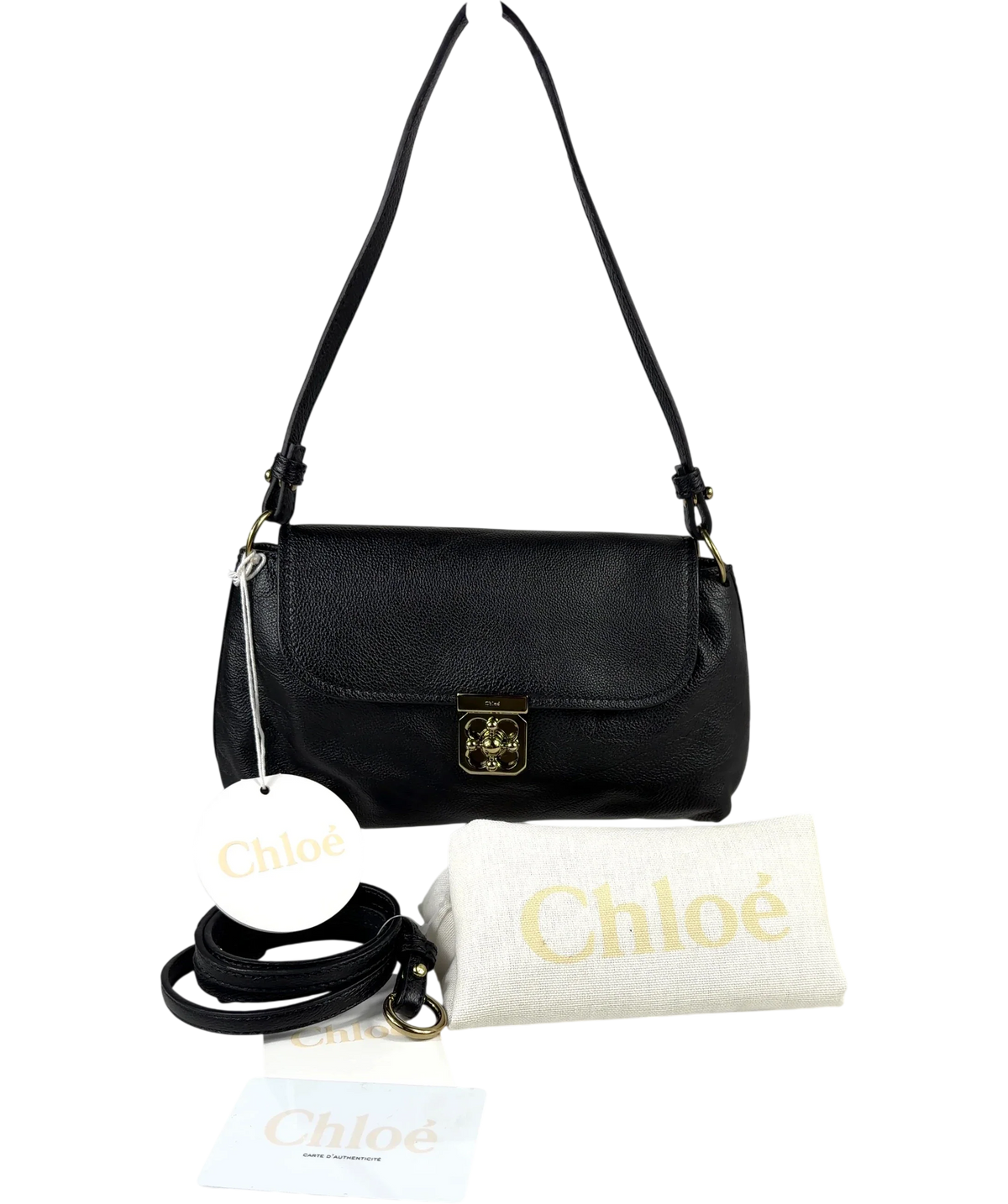 Chloé Black Elsie (Elsy) — front