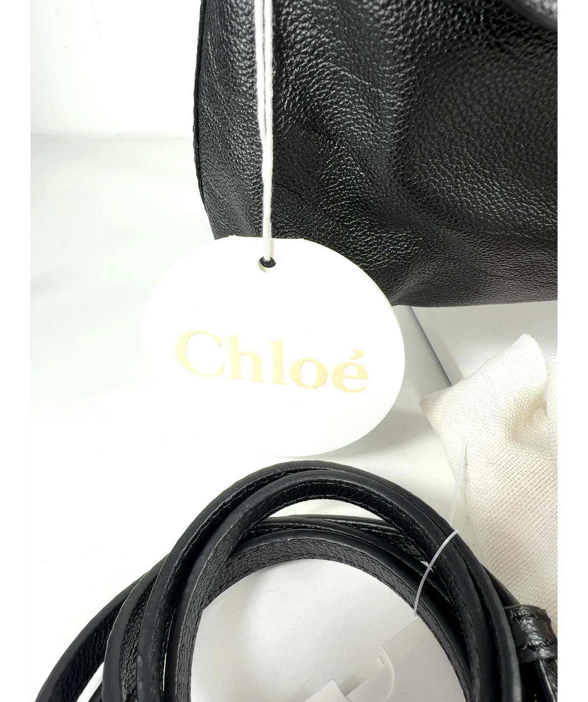 Chloé Black Elsie (Elsy) — label