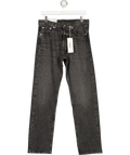 ARKET Black ARKET Washed Black  Mid-waist Straight leg Jeans W29, size W29 — front